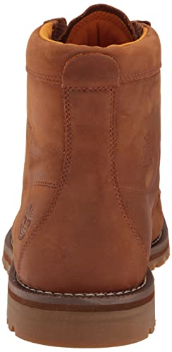 Timberland Men's Redwood Falls Waterproof Boots, Rust Full Grain, 10