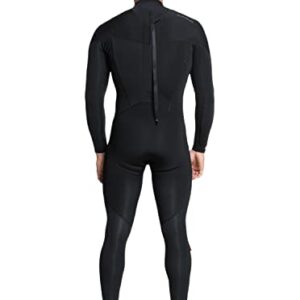 Quiksilver Mens Everyday Sessions 4/3 Back Zip Wetsuit - Black | Medium