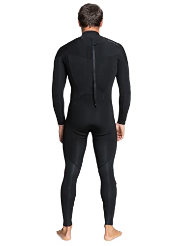 Quiksilver Mens Everyday Sessions 4/3 Back Zip Wetsuit - Black | Medium