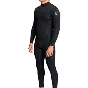 Quiksilver Mens Everyday Sessions 4/3 Back Zip Wetsuit - Black | Medium