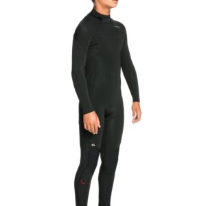 Quiksilver Boys 4/3 Sessions Back Zip Wetsuit - Black | 12