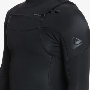 Quiksilver Mens 5/4/3 Sessions Chest Zip Wetsuit - Black | Medium