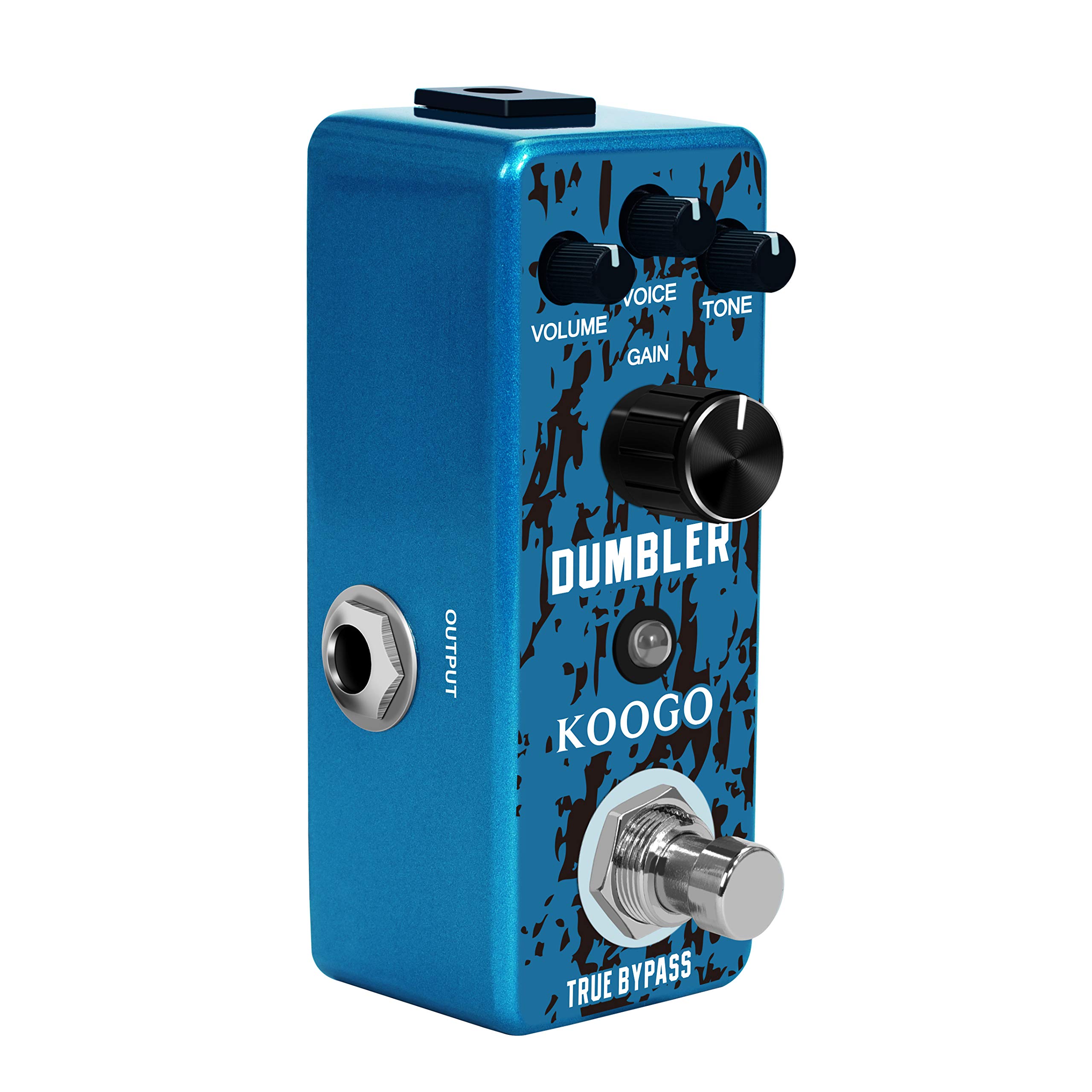 Koogo Dumbler Pedal Vintage Dumble Amp simulator Effect Overdrive Pedals for Electric Guitar, LEF-315