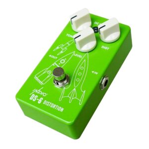 Monoprice Analog Vintage Distortion Full-Size Guitar Effect Pedal - DS-6, True Bypass - Indio Series