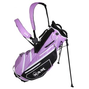 Ram Golf Ladies FX Lightweight Golf Stand Carry Bag, Lilac/White