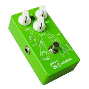 Monoprice Analog Vintage Distortion Full-Size Guitar Effect Pedal - DS-6, True Bypass - Indio Series