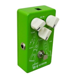 Monoprice Analog Vintage Distortion Full-Size Guitar Effect Pedal - DS-6, True Bypass - Indio Series