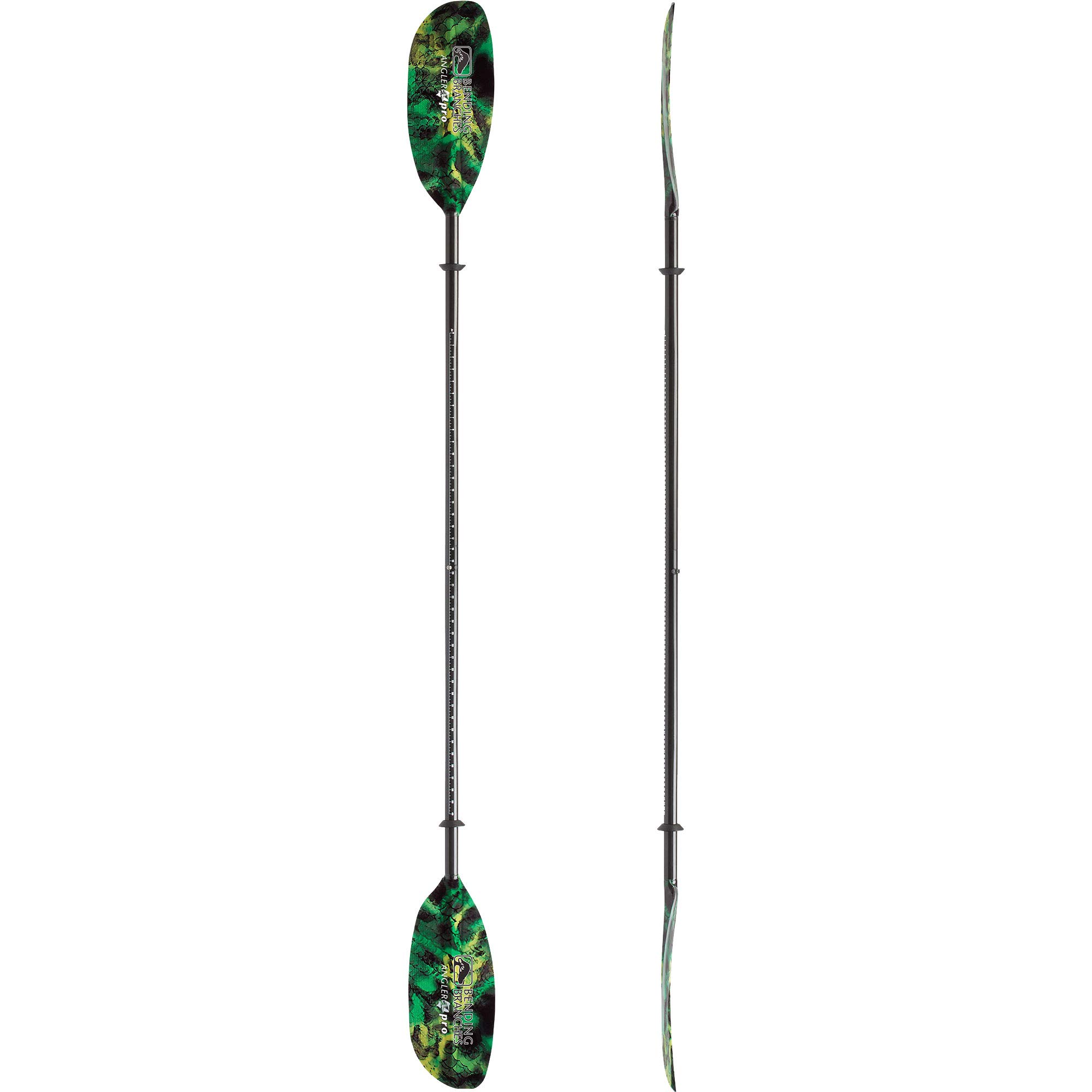 BENDING BRANCHES Angler Pro Fiberglass Straight Shaft 2-Piece Kayak Paddle