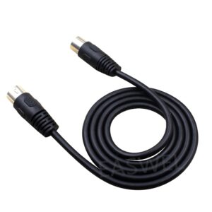 easwel 7 pin din midi cable male to male controller interface cable new