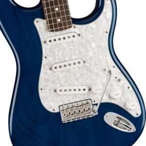 Fender Cory Wong Stratocaster Electric Guitar, Sapphire Blue Transparent, Rosewood Fingerboard