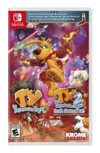 ty the tasmanian tiger hd + ty the tasmanian tiger 2: bush rescue hd bundle - nintendo switch