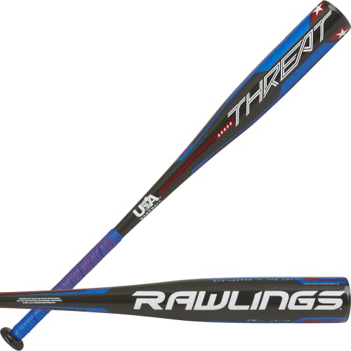 Rawlings | Threat Baseball Bat | USA | -12 Drop | 2 5/8" Barrel | 1 Pc. Composite | 28 Inch