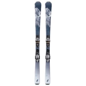 nordica women wild belle 74 with tp2 compact 10 fdt binding skis (0a1272sb001)