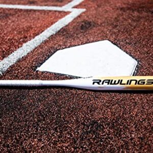 Rawlings Ombre Fastpitch Softball Bat | -11 | 1 Pc. Aluminum | Gold | 29 inch