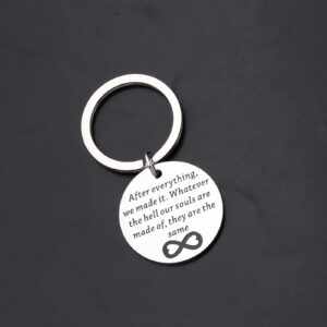 FAADBUK After Movie Inspired Gift Hardin Scott Quote Hardin & Tessa Gift (After Keychain)