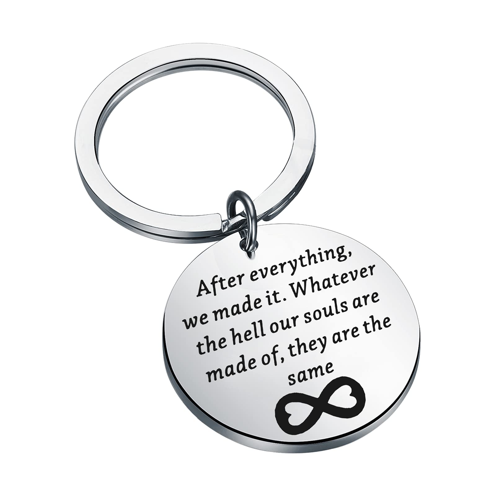 FAADBUK After Movie Inspired Gift Hardin Scott Quote Hardin & Tessa Gift (After Keychain)