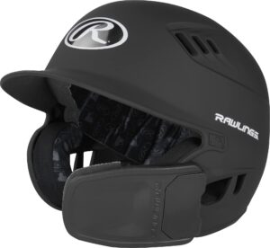 rawlings | r16 velo reversible ext batting helmet | reversible face guard | junior & senior sizes | multiple matte colors