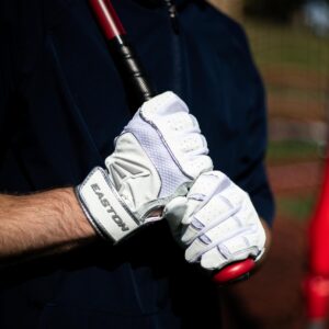 Easton | WALK-OFF NX Batting Gloves | Baseball/Softball | Youth Medium | Stars & Stripes