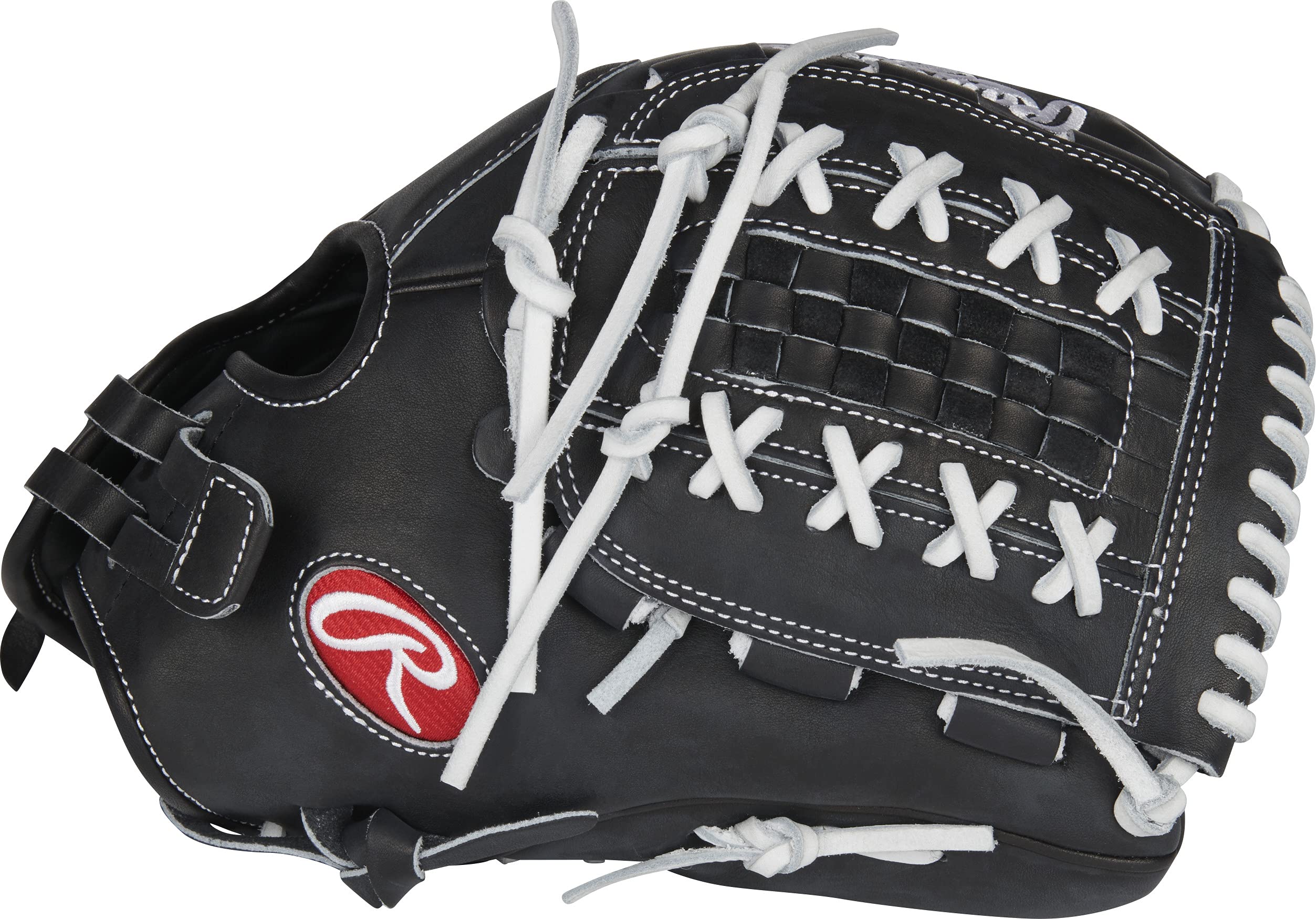 Rawlings | HEART OF THE HIDE Fastpitch Softball Glove | 12.5" | Double-Laced Basket Web | Right Hand Throw