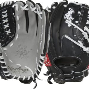 Rawlings | HEART OF THE HIDE Fastpitch Softball Glove | 12.5" | Double-Laced Basket Web | Right Hand Throw