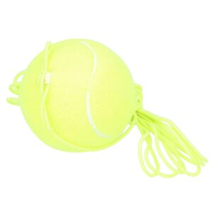 Shanrya Elastic Rope Tennis Ball, Tennis Training Ball with String Tennis Ball Training Tool Tennis Balls Bulk for Tennis Courts for Beginners Tennis Players