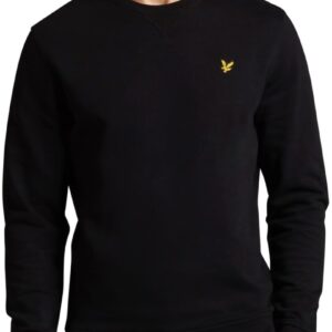 Lyle & Scott Men's Logo Sweatshirt, Black, L