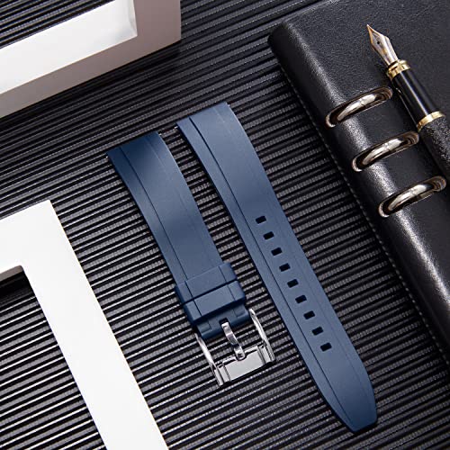 BINLUN Quick Release Silicone Watch Bands Replacement Rubber Watch Straps 18mm 19mm 20mm 21mm 22mm 24mm Smartwatches Bands for Men and Women Waterproof Sport Watchbands with 11 Colors