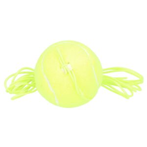 Shanrya Elastic Rope Tennis Ball, Tennis Training Ball with String Tennis Ball Training Tool Tennis Balls Bulk for Tennis Courts for Beginners Tennis Players