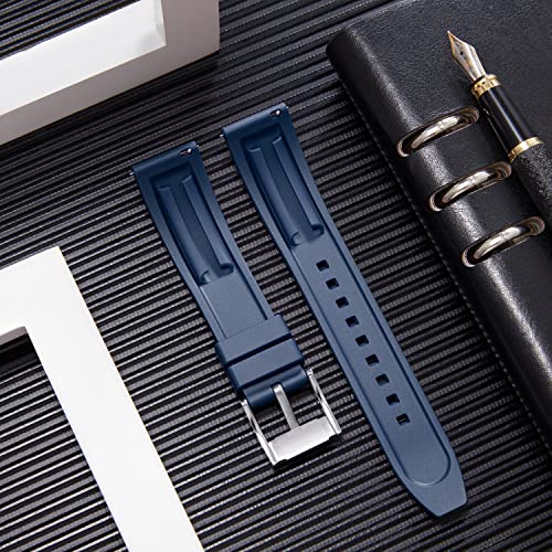 BINLUN Quick Release Silicone Watch Bands Replacement Rubber Watch Straps 18mm 19mm 20mm 21mm 22mm 24mm Smartwatches Bands for Men and Women Waterproof Sport Watchbands with 11 Colors