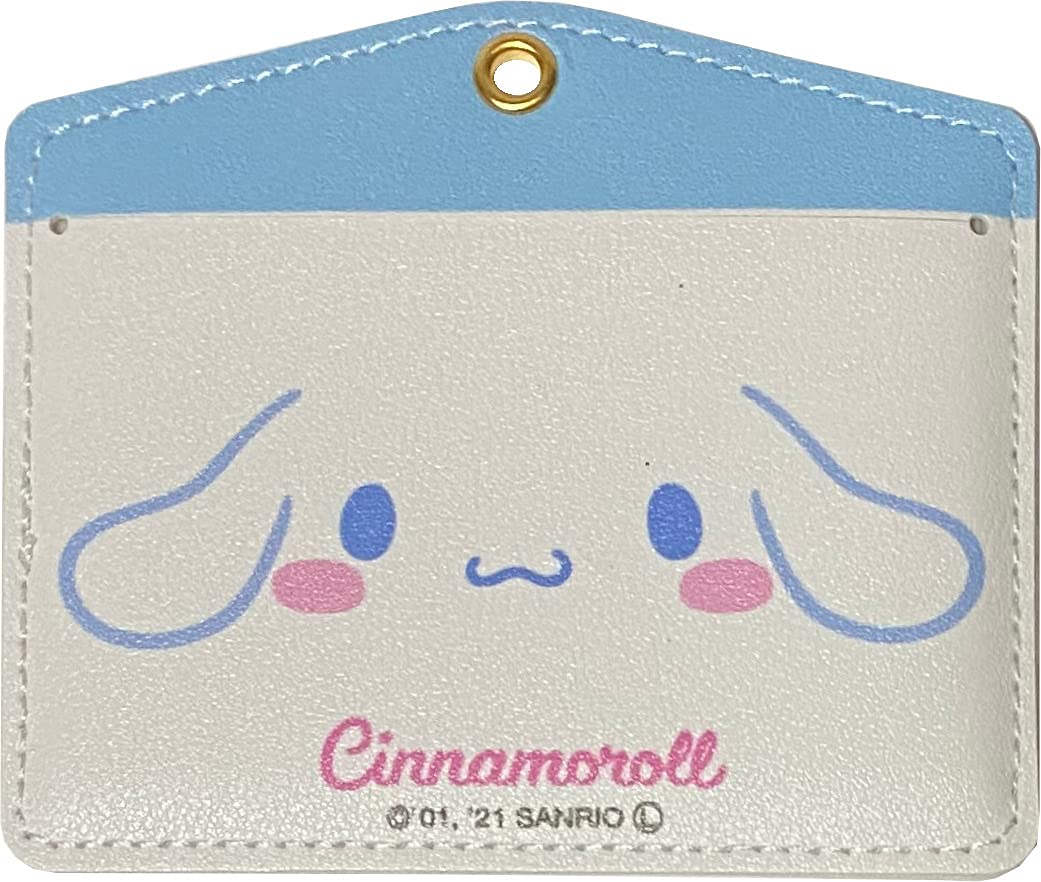 Sanrio Name IC Card Pass Case Holder (Face) (Cinnamorol)