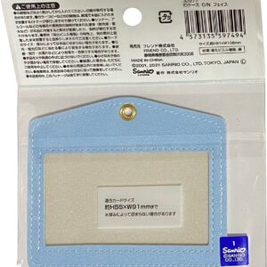 Sanrio Name IC Card Pass Case Holder (Face) (Cinnamorol)