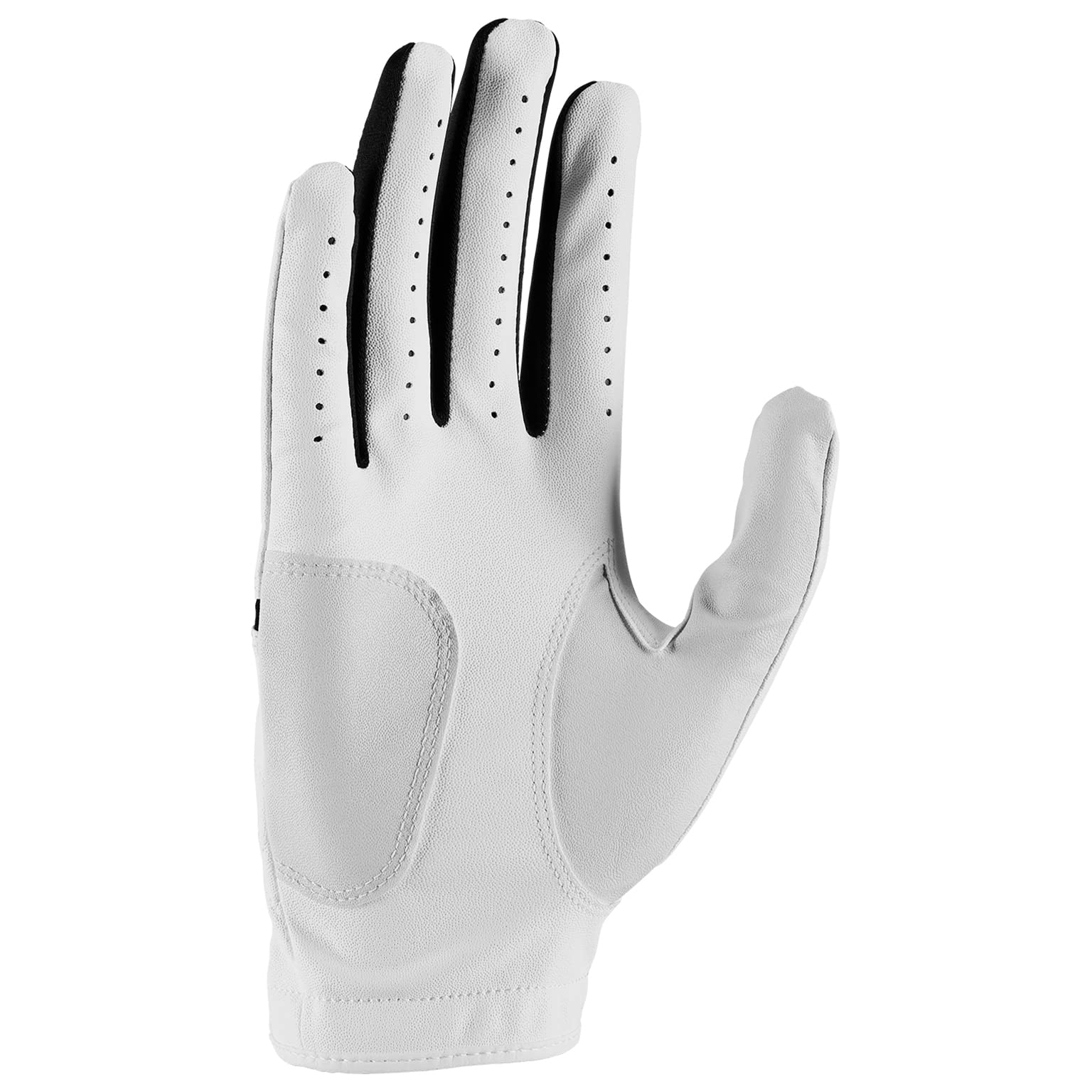 Nike Dura Feel X Golf Glove for Right Hand White | White | Black Medium