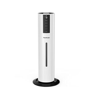 TOUTOUAN Humidifiers Large Room Bedroom ，2.1Gal(8L) 3 Speed Quiet Ultrasonic Cool Mist Humidifier with 360° Nozzle, Humidity Setting, Timer,Aroma Box for Home Plant Baby Yoga Sleep