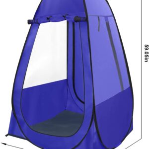 Single Pop Up Tent Pods Sports Fishing, Clear Rainproof Windproof Beach Tent for Wind and Rain in Chilly Weather，Lightweight and Sturdy, Easy Set Up, Outdoor Foldable