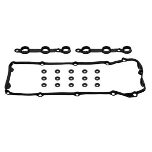 Engine Dancer M54 Valve Cover Gasket Set 11120030496 11121437395 Compatible with E46 E39 E83 E53 E85 325Ci 325i 330i 525i 530i X3 X5 Z4 2.5L 3.0L