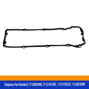 Engine Dancer M54 Valve Cover Gasket Set 11120030496 11121437395 Compatible with E46 E39 E83 E53 E85 325Ci 325i 330i 525i 530i X3 X5 Z4 2.5L 3.0L