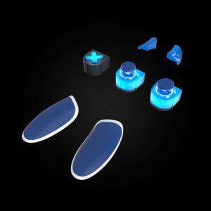 ThrustMaster ESWAP X LED BLUE CRYSTAL PACK, Pack of 7 Backlit Blue Modules, NXG Mini-Sticks, Hot-Swap Feature, Compatible with ESWAP X PRO CONTROLLER, Xbox Series X|S and PC