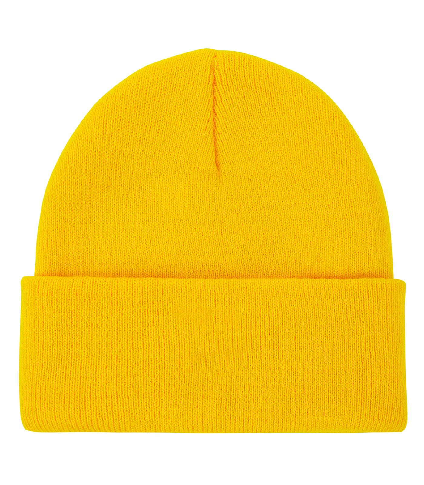 American Trends Winter Hats for Men Women Cuffed Beanies Hat Soft Plain Knit Hats Skull Caps