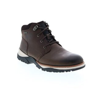 Clarks Topton Mid GTX Dark Brown Oily Leather 10 D (M)