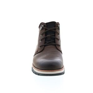 Clarks Topton Mid GTX Dark Brown Oily Leather 10 D (M)