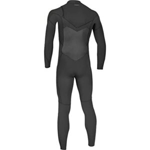 O'Neill Ninja 3/2 mm Chest Zip Full Wetsuit Black/Black XLS (5'8.5"-5'10.5", 180-200 lbs)