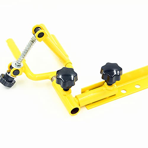 GDAE10 Archery Parallel Bow Vise and Bow String Level Combo Set, Universal Adjustable Metal Compound Bow Target Tool Hunting Shooting Professional Equipment Accessories