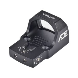 Ade Advanced Optics Shake Wake Motion Activated Valkyrie (RD3-023) Gen 2 Green Dot Sight for Optics Ready Pistol That is Compatible with Trijicon RM/SRO Footprint/Slide/Screw Pattern