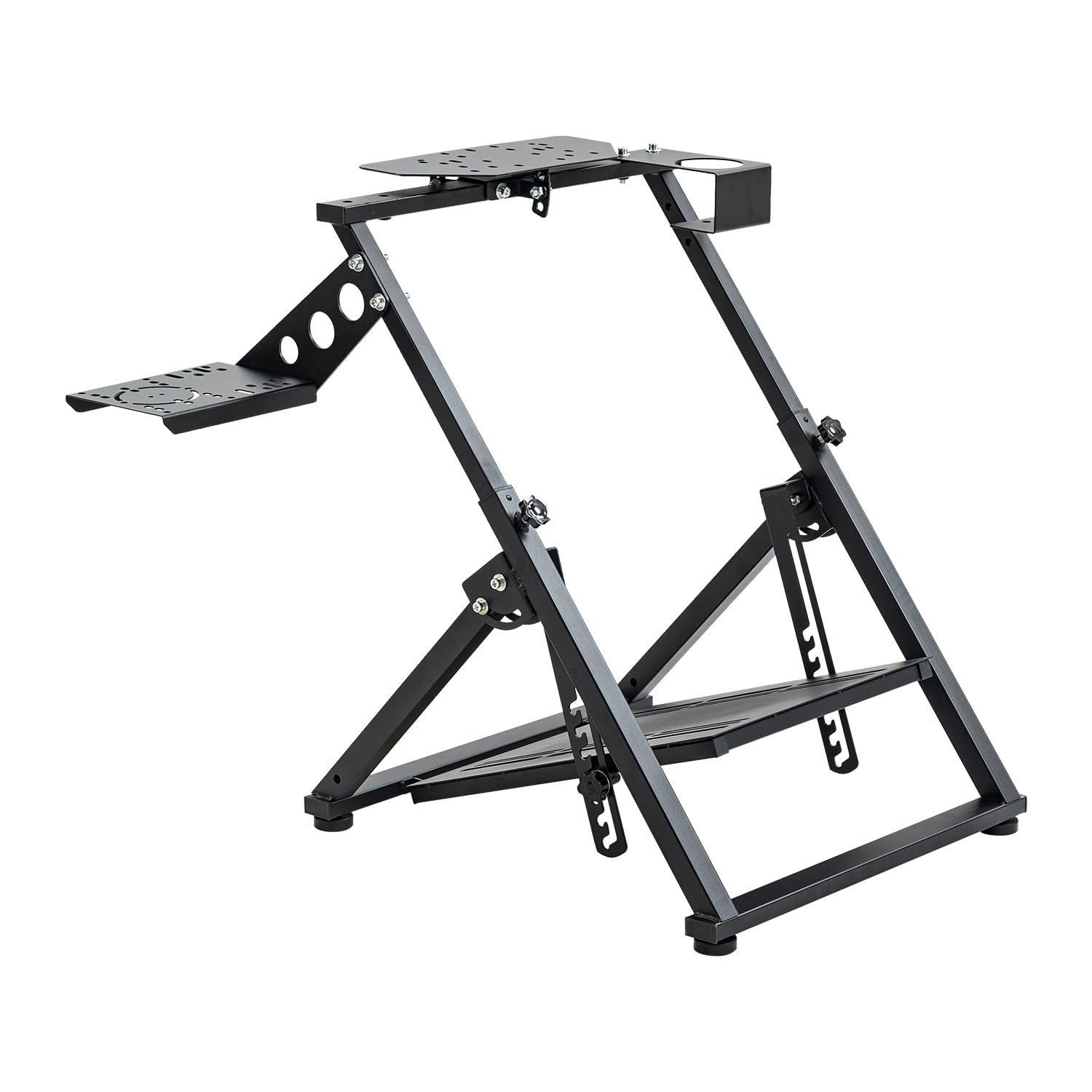 Marada Racing Steering Wheel Stand X Frame Compatible for G29,G920,T300RS,T150 New Upgrade Racing Simulator Cockpit Foldable Adjustable Wheel, Shifter,Pedals and Handbrake NOT Included