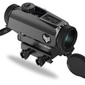 Swampfox Blade 1x25 Prism Scope, Amber BRC Reticle