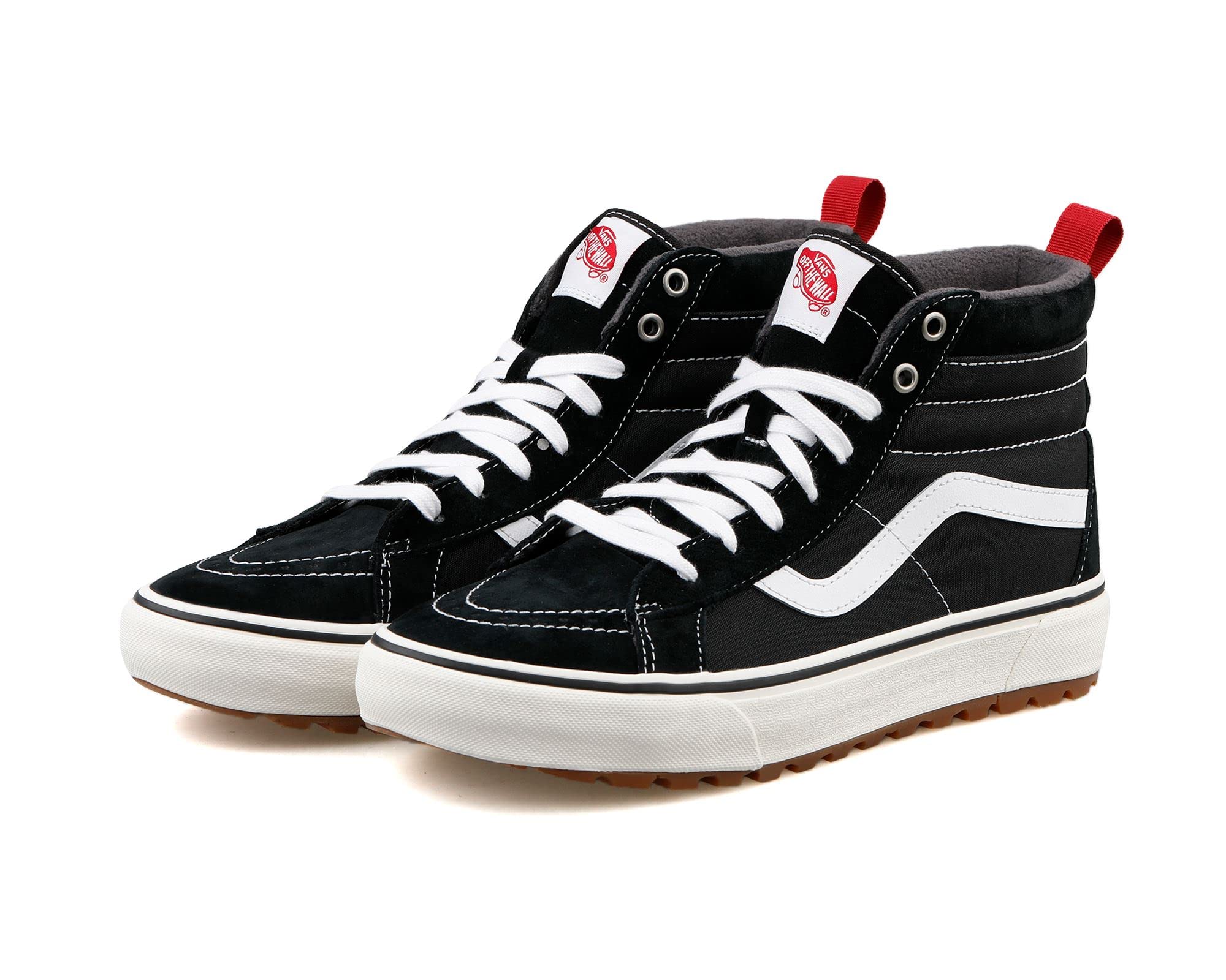 Vans Sk8-Hi MTE-1 Unisex Shoes Size 9.5, Color: Black/True White