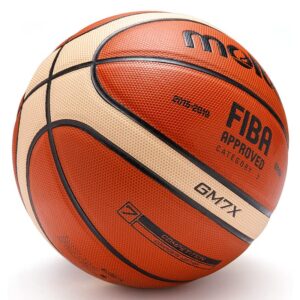 Molten Official Size #7 GM7X Classic Ball in/Outdoor Training Basketball Match Ball, Basketball Size 7