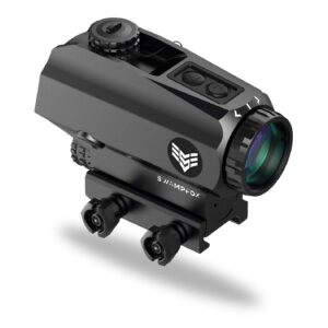 Swampfox Blade 1x25 Prism Scope, Amber BRC Reticle