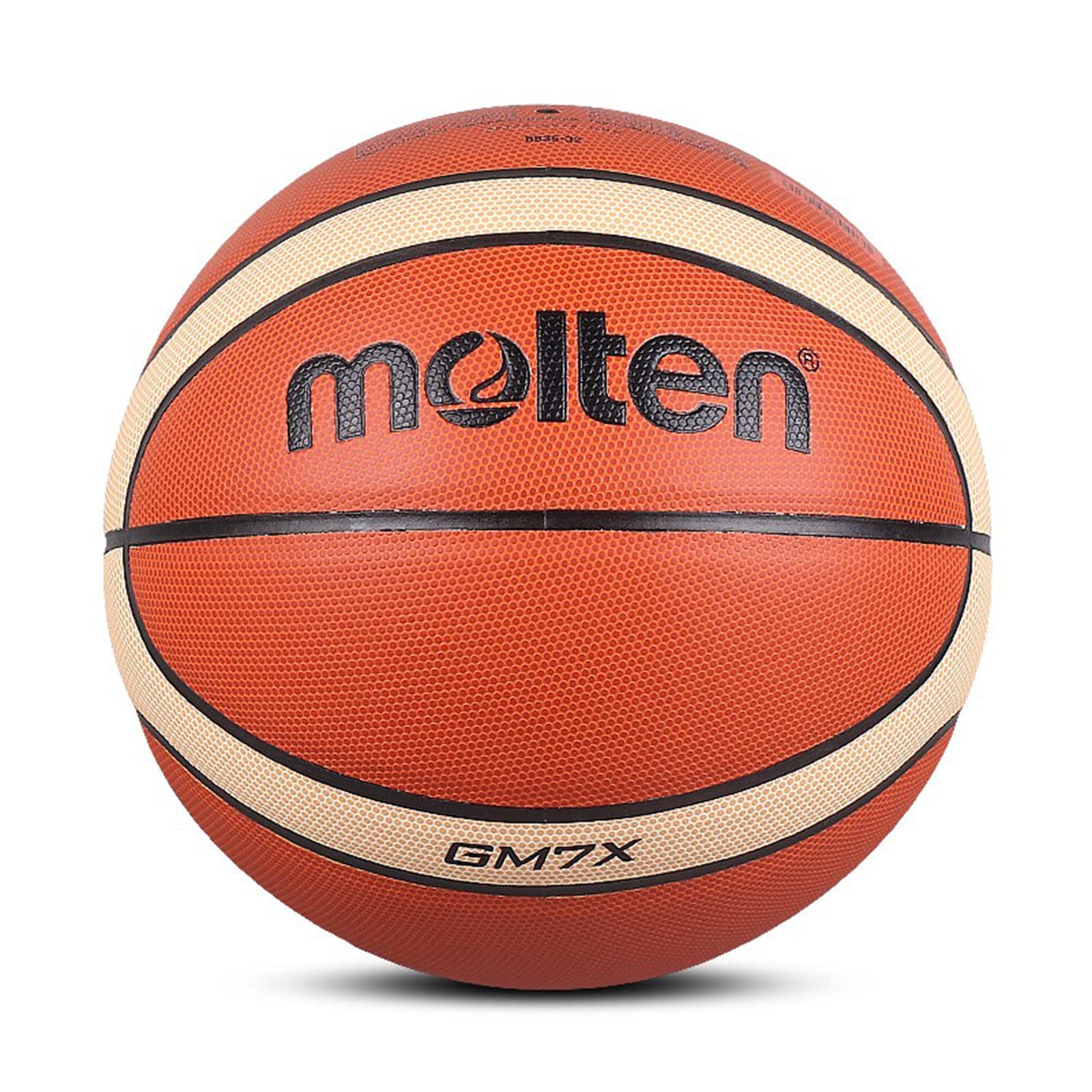 Molten Official Size #7 GM7X Classic Ball in/Outdoor Training Basketball Match Ball, Basketball Size 7