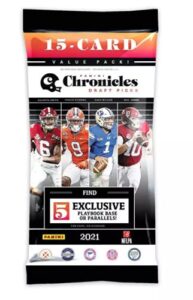 2021 panini nfl chronicles draft picks football trading card fat pack